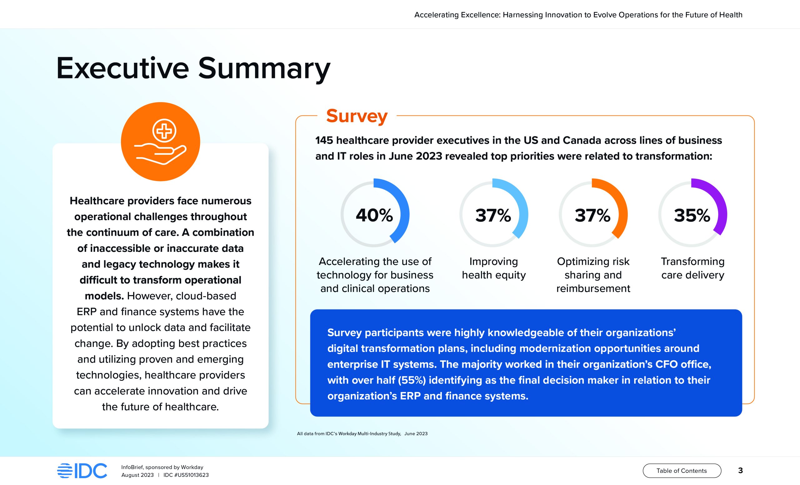 Accelerating Excellence Harnessing Innovation to Evolve Operations for the Future of Health