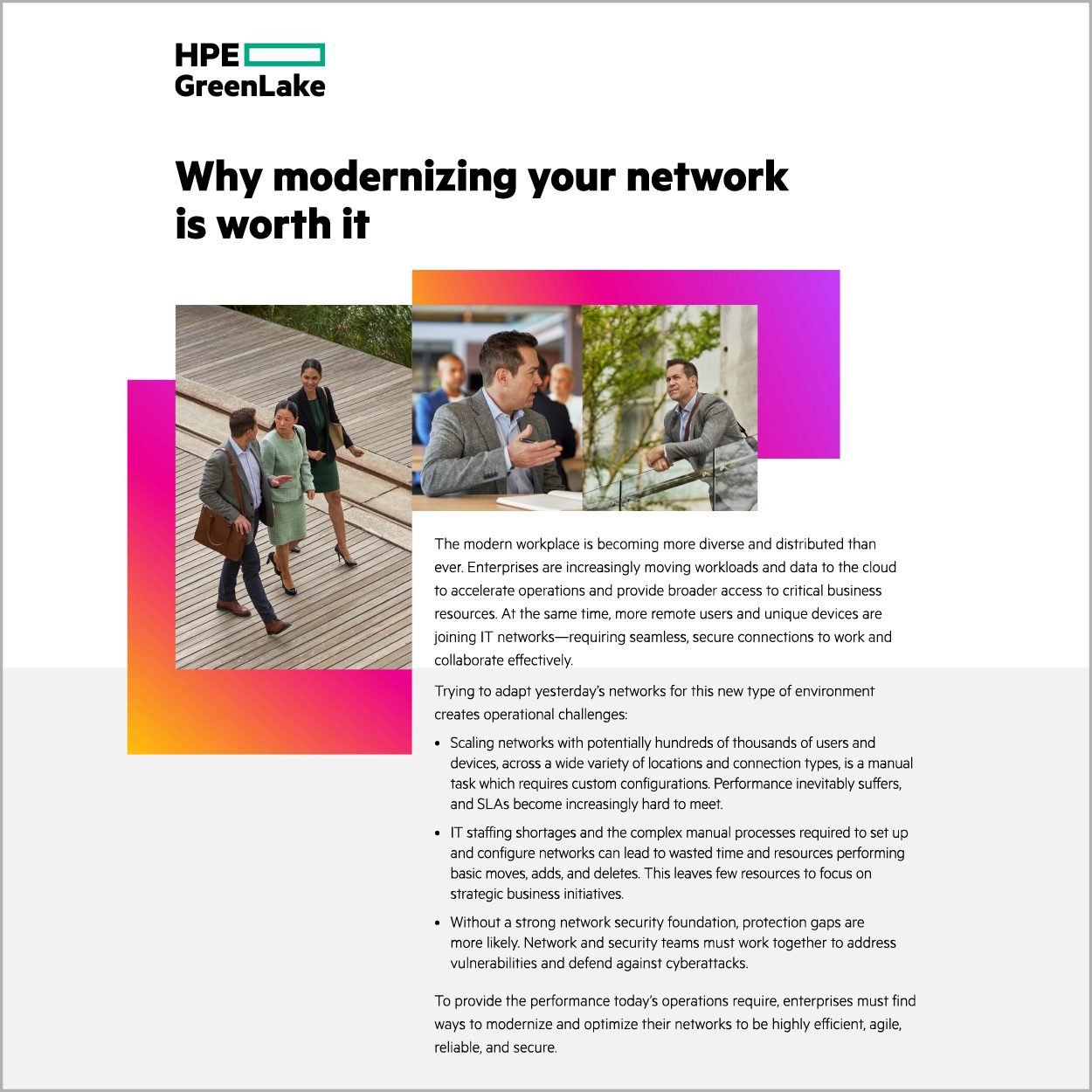 Why modernizing your network is worth it