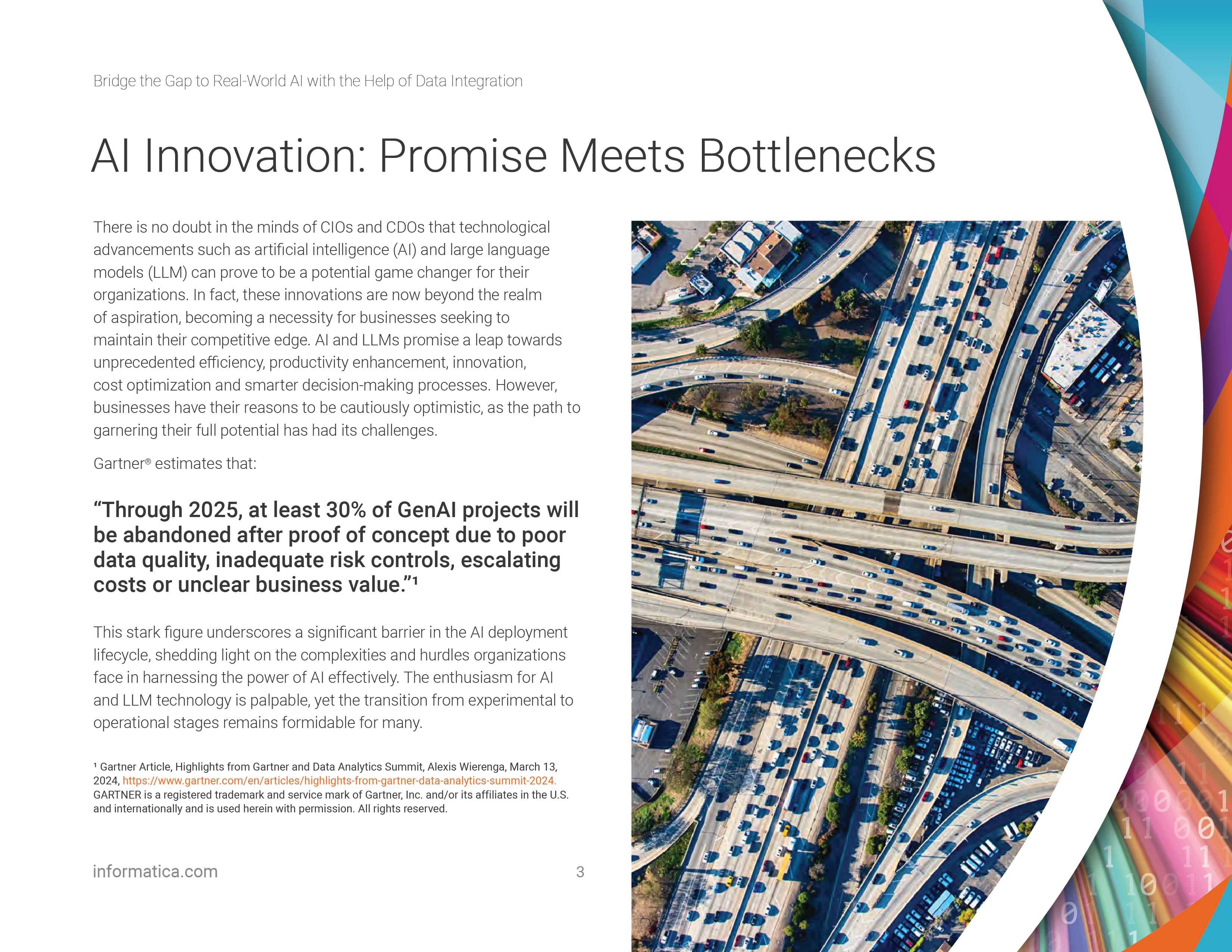 Informatica named a leader in the 2024 iPaaS Technology Value Matrix