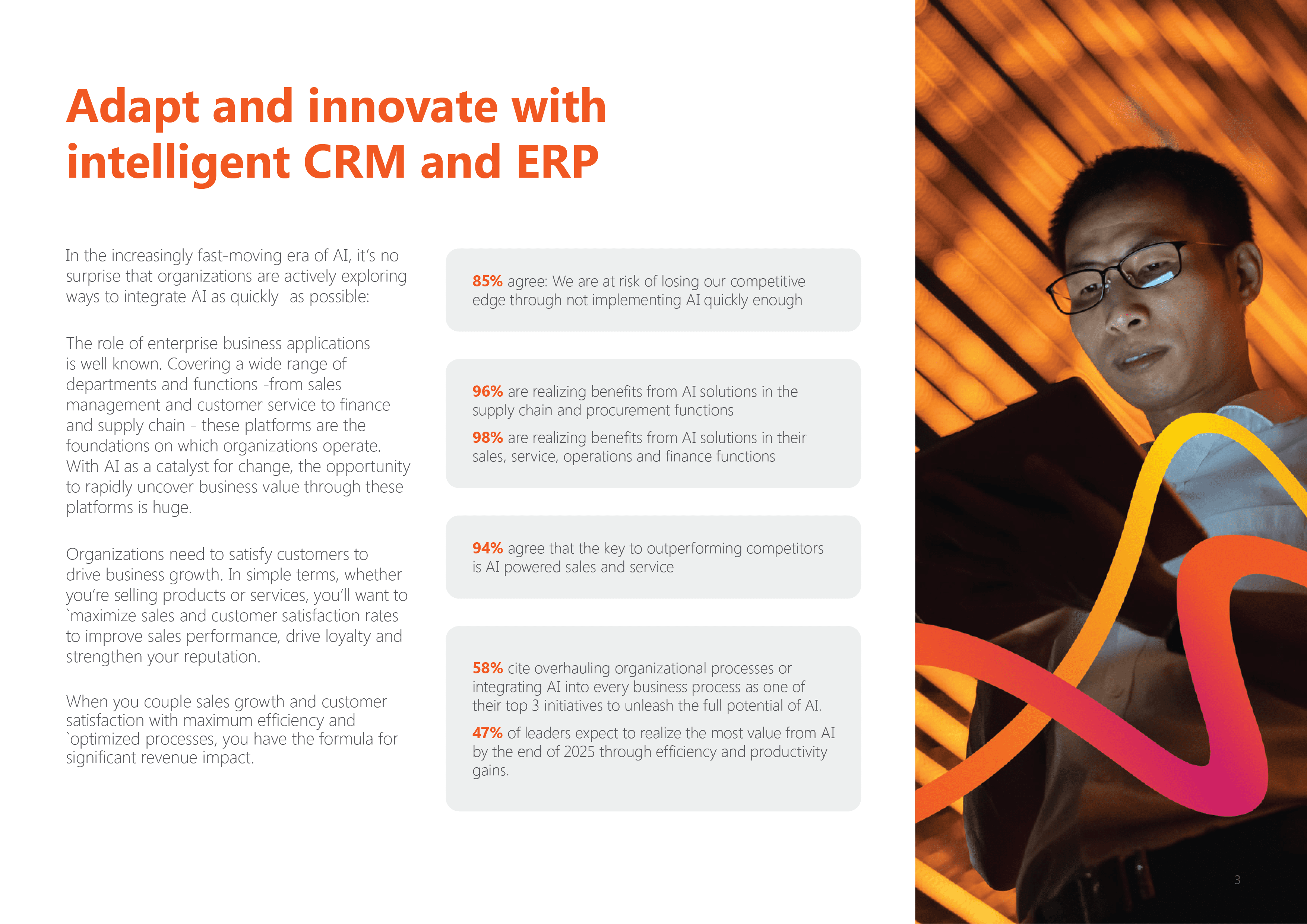 AI-powered Business Applications – Critical to Competitive Edge
