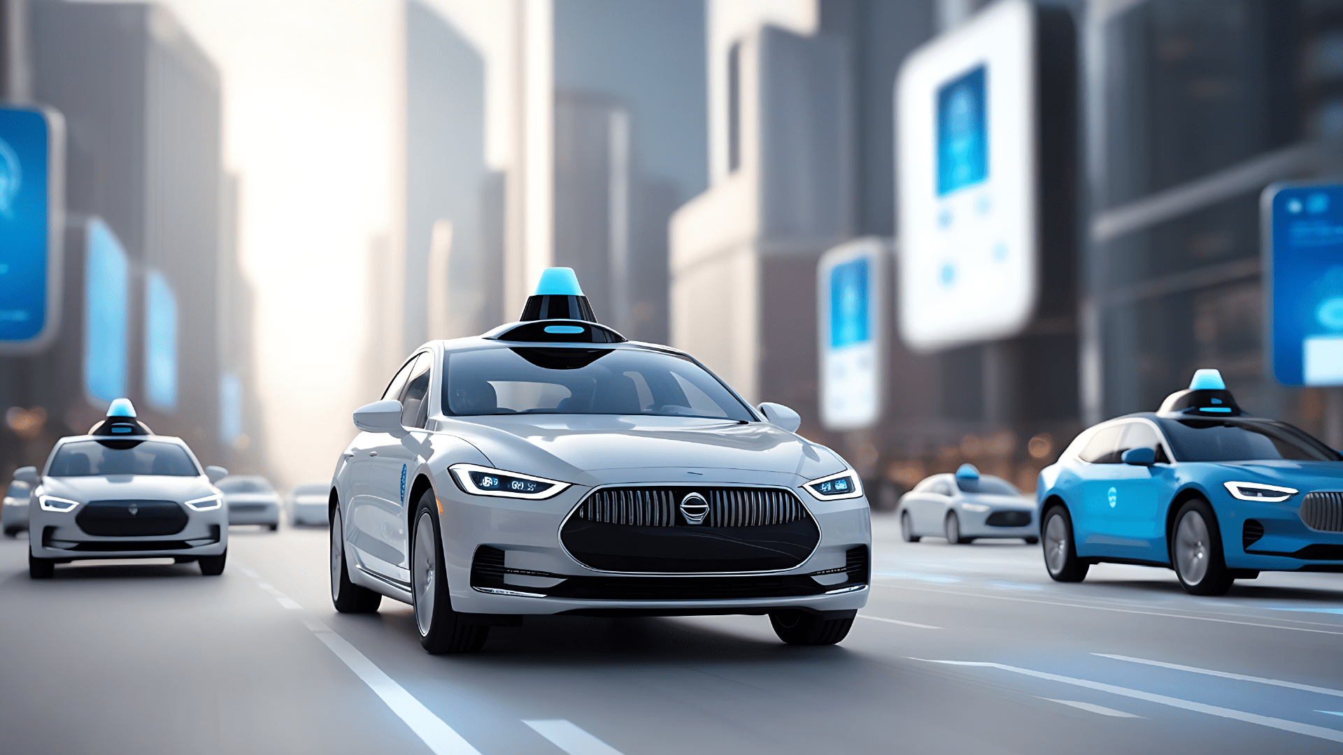 TIER IV’s new robotaxi prototype without a steering wheel, showcasing the future of autonomous mobility.