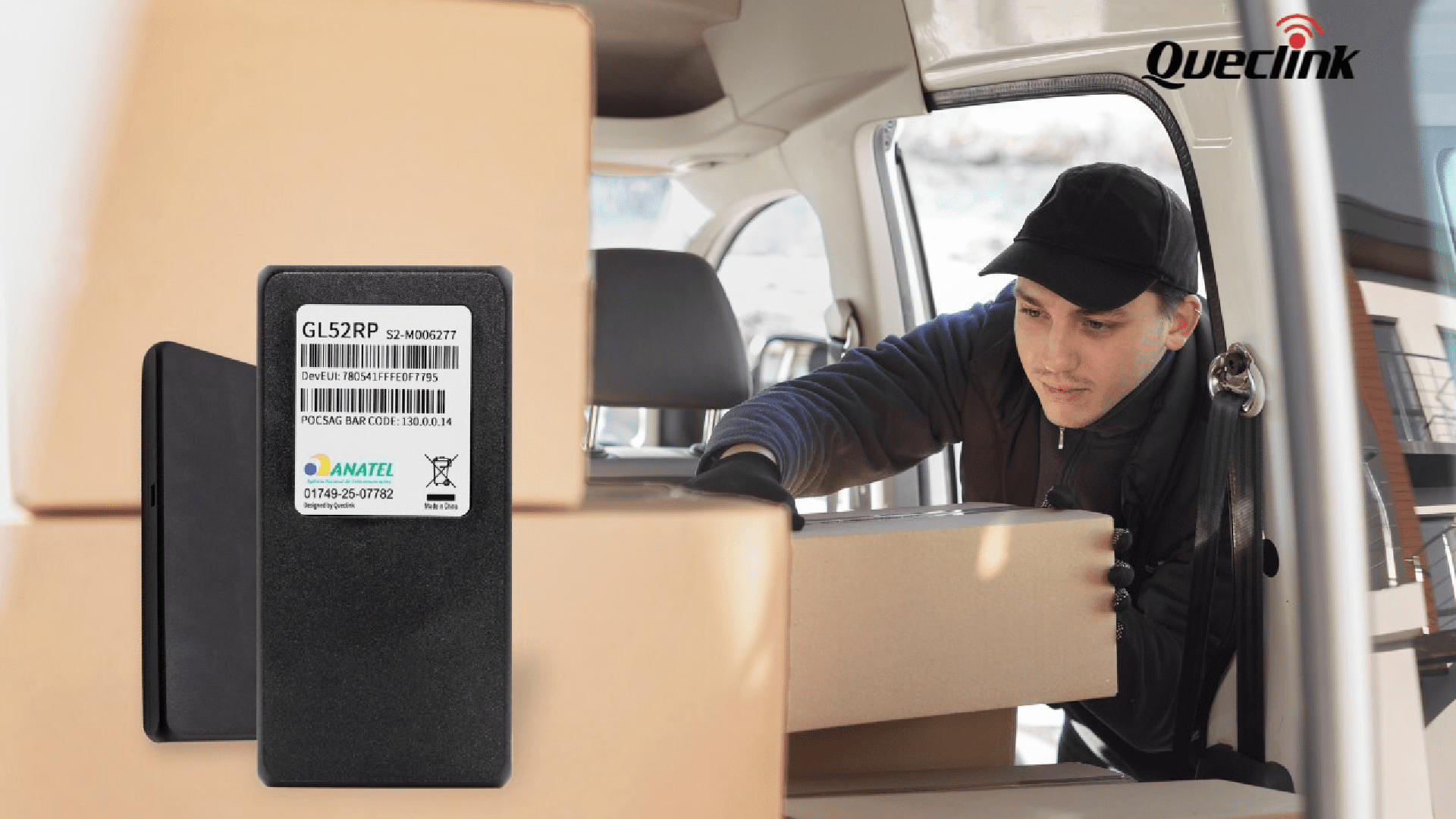 GL52RP LoRaWAN Tracker by Queclink