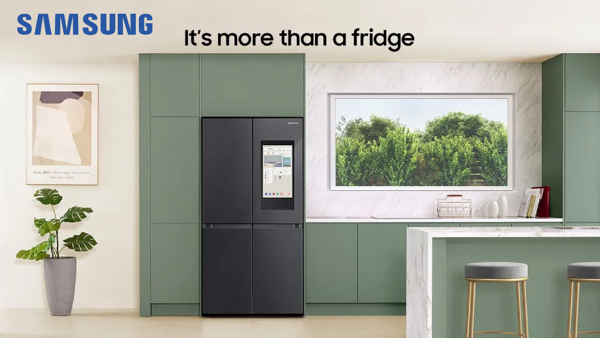 Samsung Bespoke AI Refrigerator with Voice ID