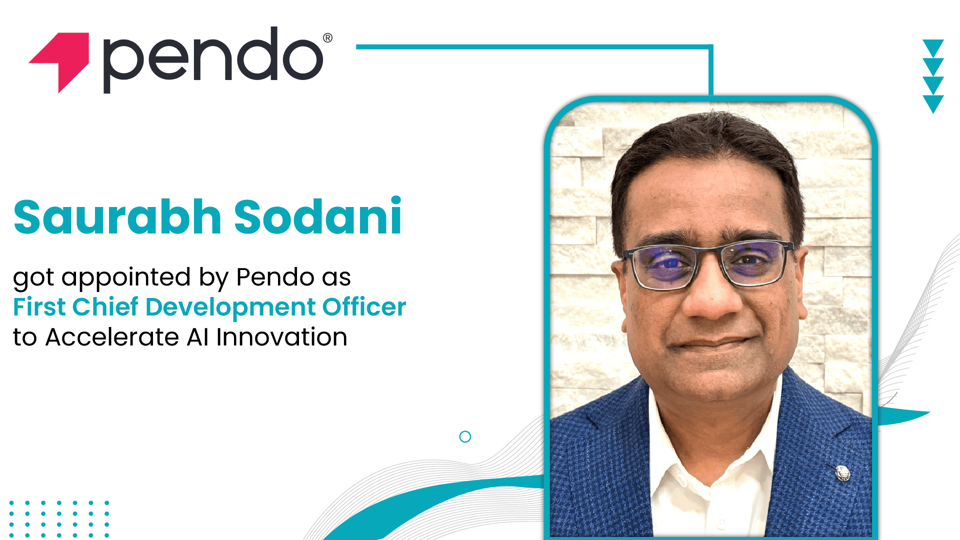 Pendo Appoints Saurabh Sodani as First Chief Development Officer to Accelerate AI Innovation