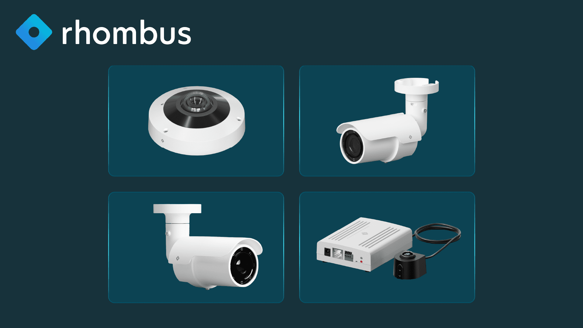 Rhombus Launches Four New Cameras to Advance Intelligent Physical Security
