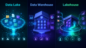 Data Lakes vs Data Warehouses vs Lakehouse- A Strategic Comparison