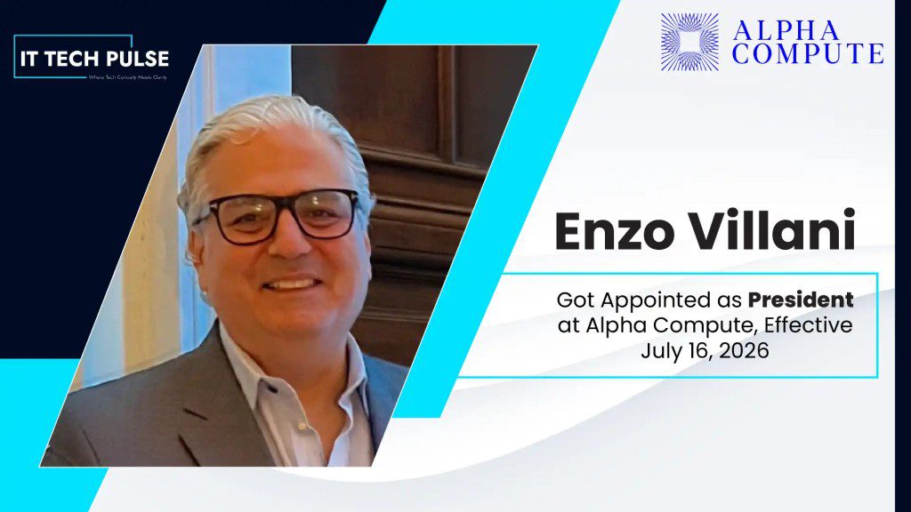 Alpha Compute Appoints Enzo Villani as President, Effective July 16, 2026